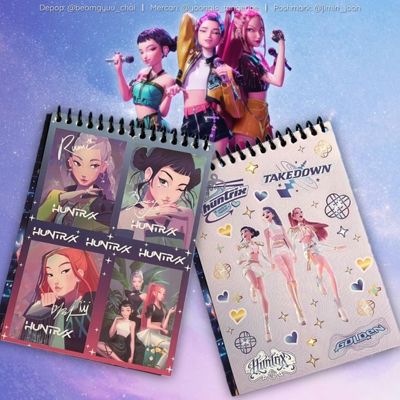 Kpop demon hunters 1000+ sticker book - Picture 8 of 8